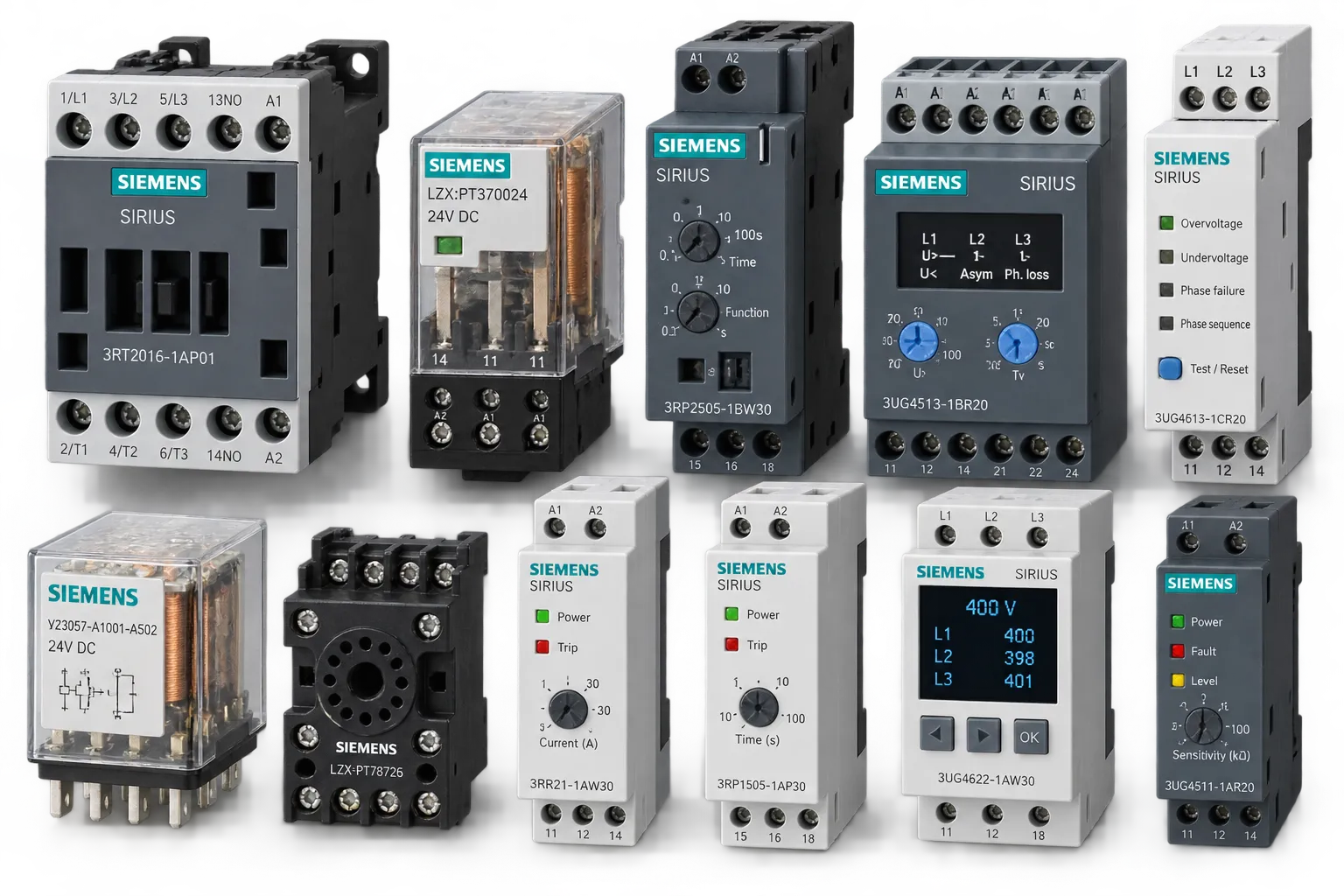 Siemens Control Relays & Monitoring Relays