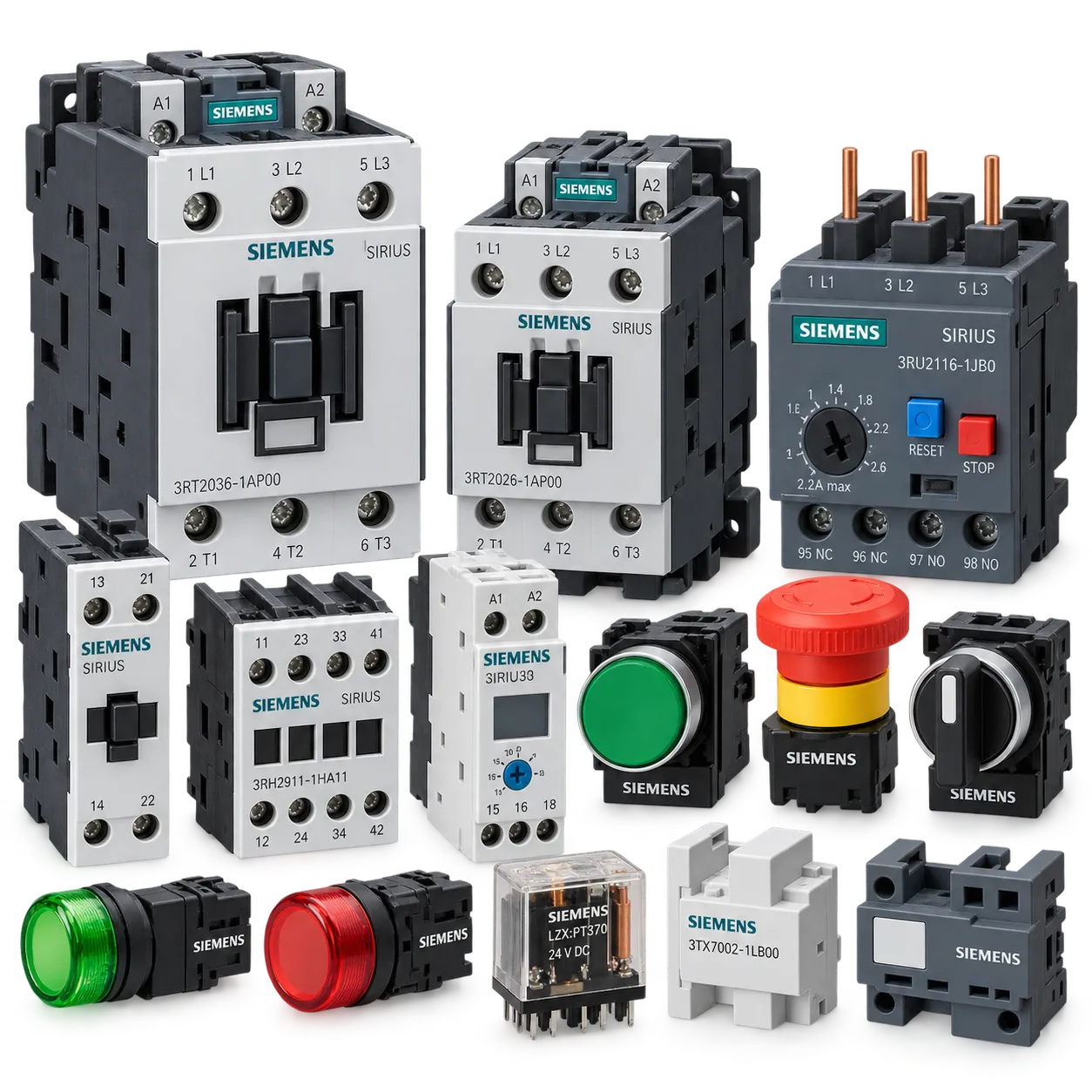 Siemens Contactor & Control Accessories