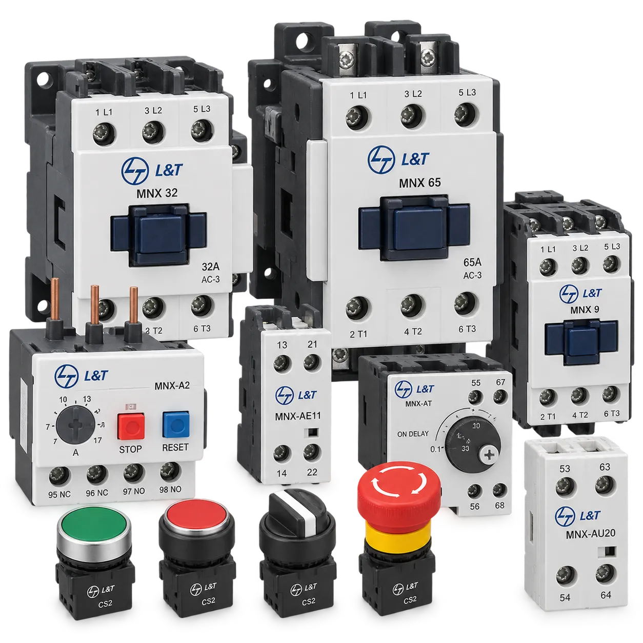 L&T Contactor & Control Accessories