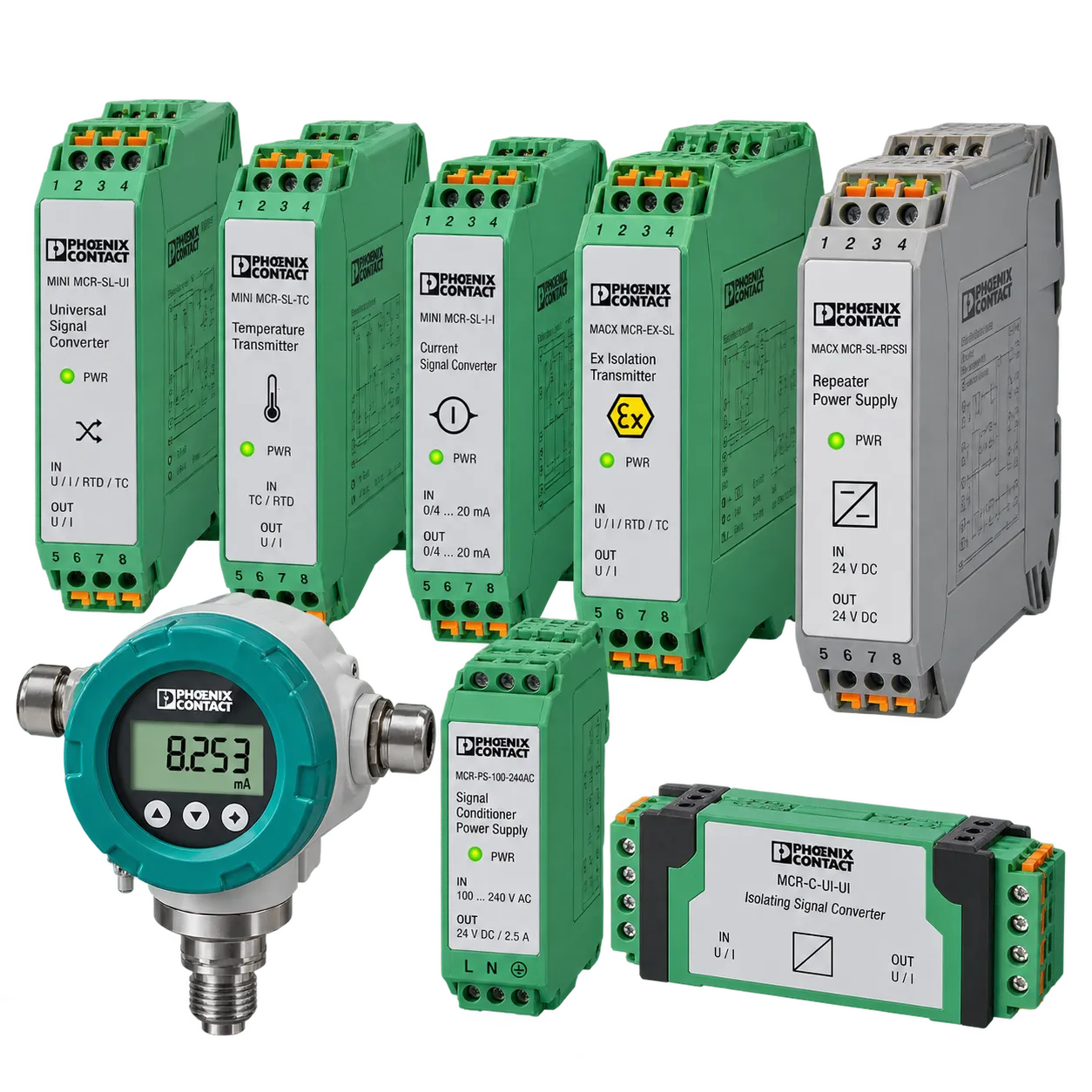 Phoenix Contact Signal Converters & Transmitters