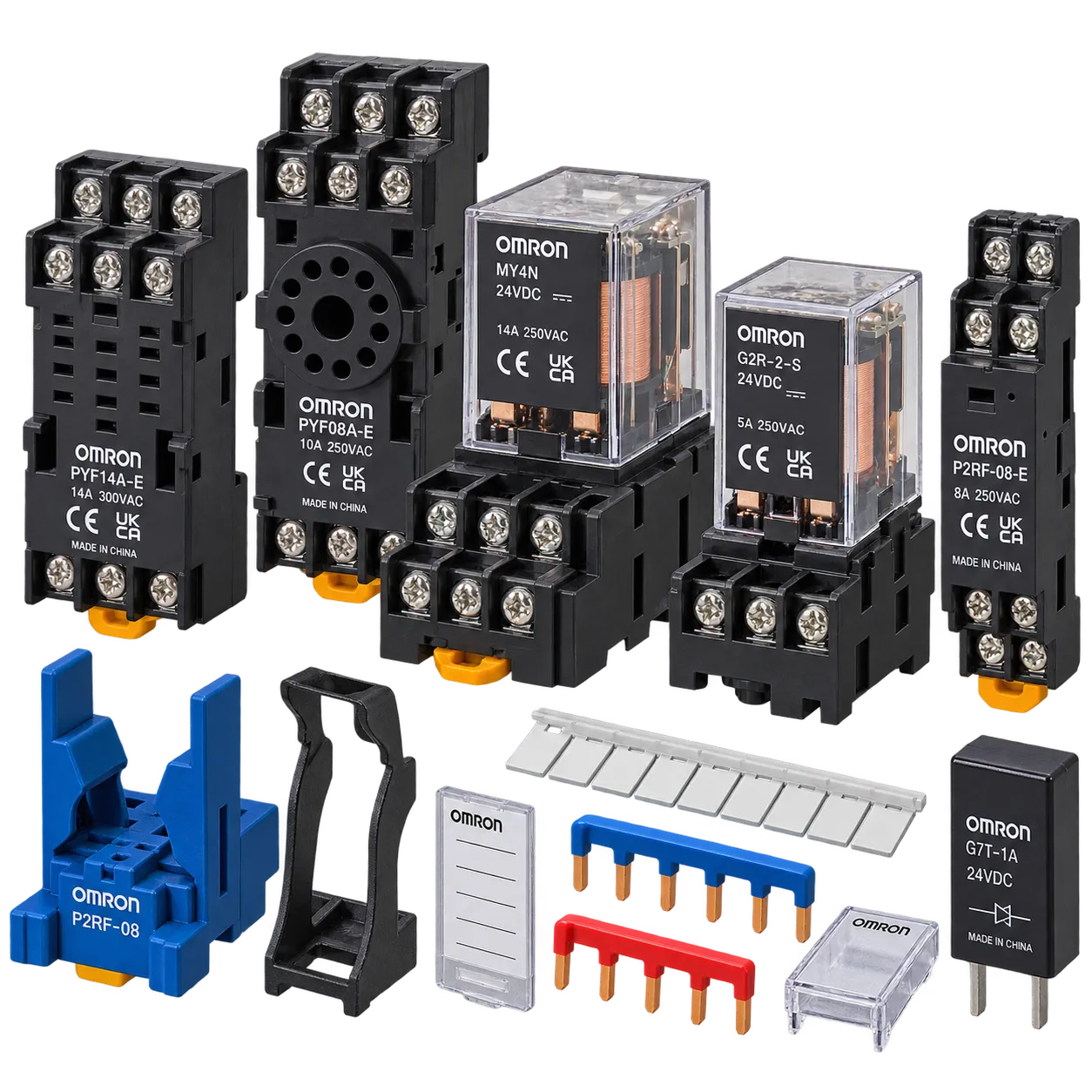 OMRON Relay Sockets & Accessories