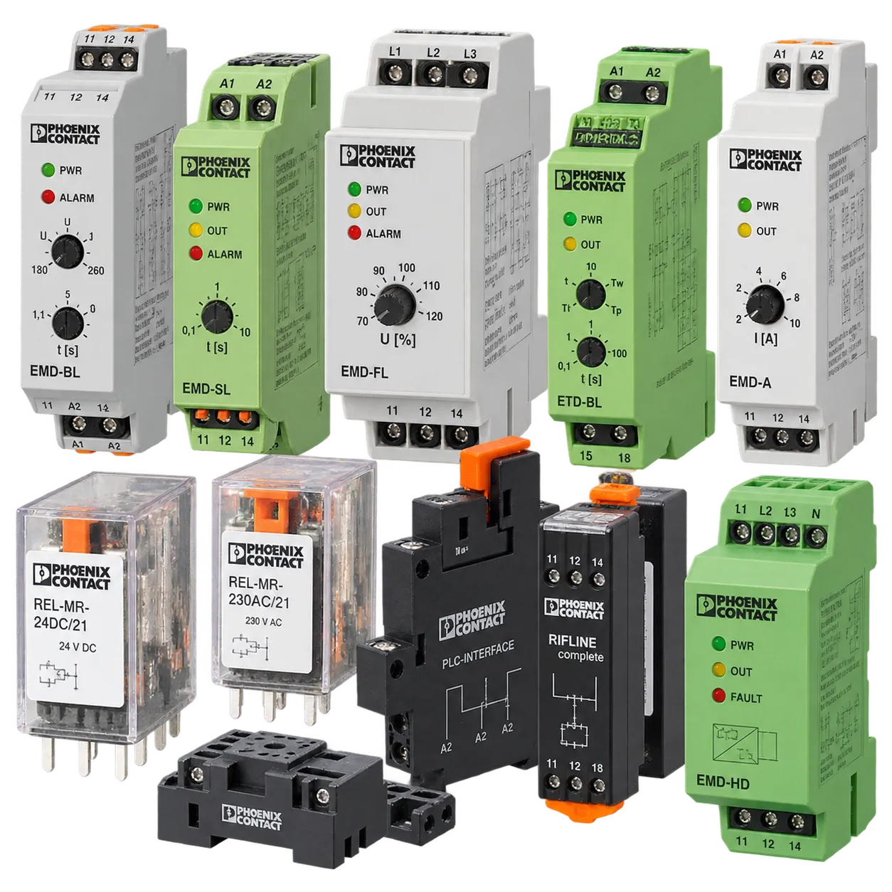 Phoenix Contact Control & Monitoring Relays
