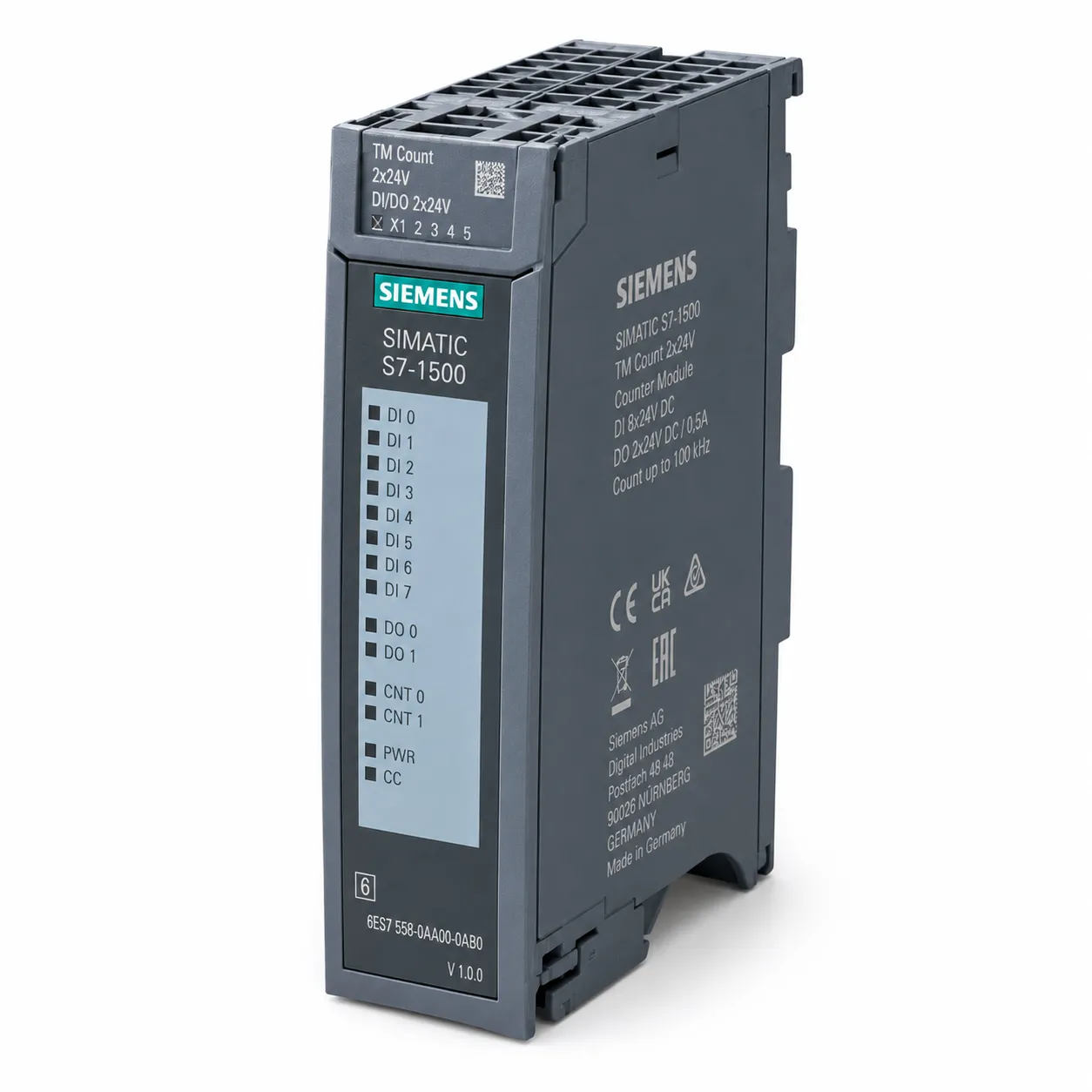 SIMATIC S7-1500 TM Count 2x24V Counter Module