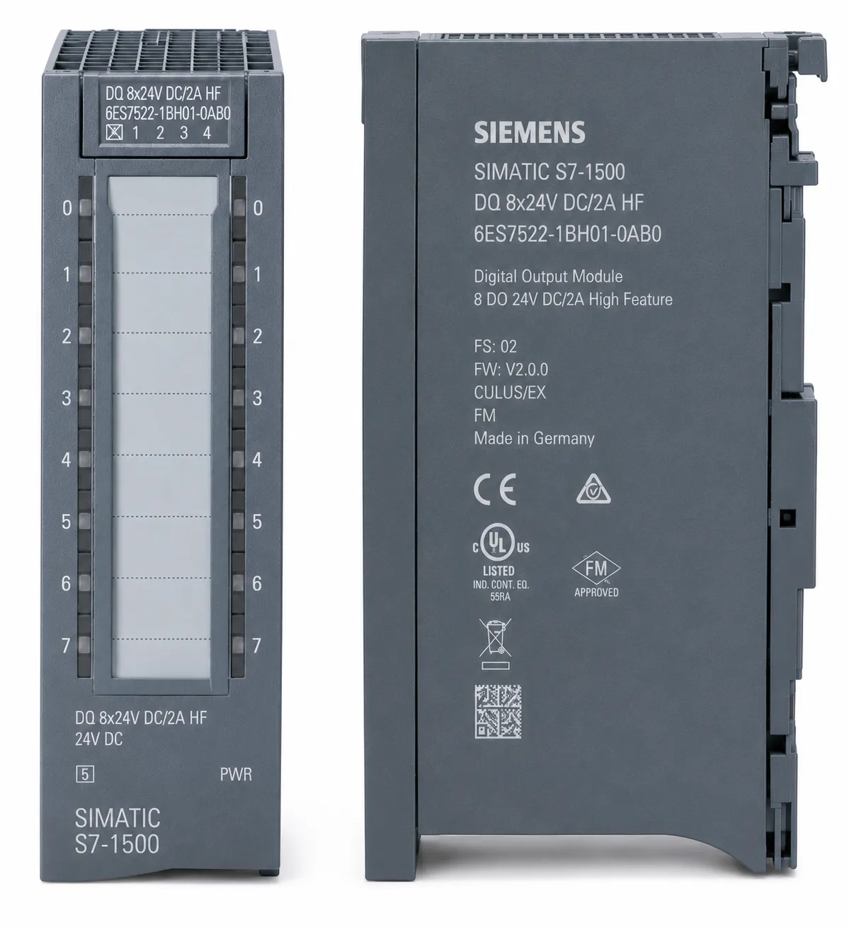 SIMATIC S7-1500 DQ 8x24V DC/2A HF Digital Output Module