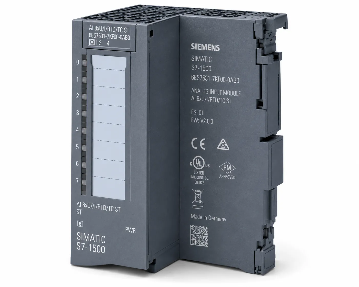 SIMATIC S7-1500 AI 8xU/I/RTD/TC ST Analog Input Module