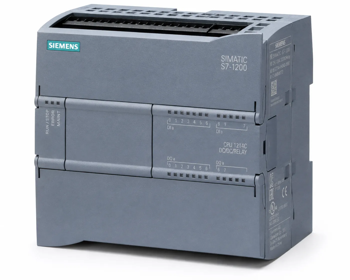 SIMATIC S7-1200 CPU 1214C DC/DC/Relay