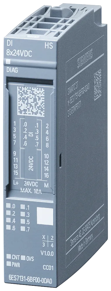 SIMATIC ET 200SP Digital Input Module DI 8x 24 V DC High Speed