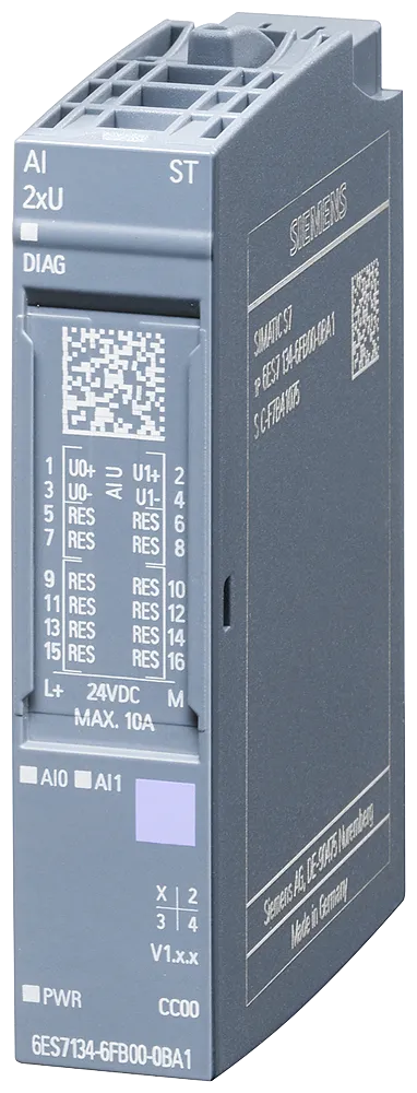 SIMATIC ET 200SP Analog Input Module AI 2xU Standard