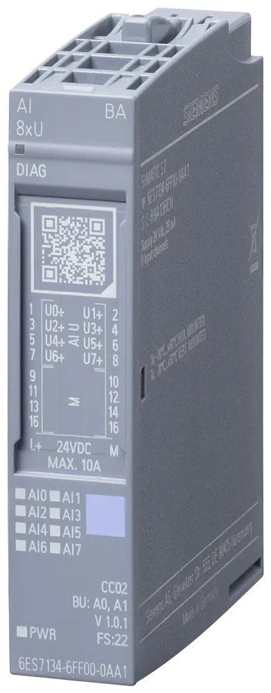 SIMATIC ET 200SP Analog Input Module AI 8xU Basic