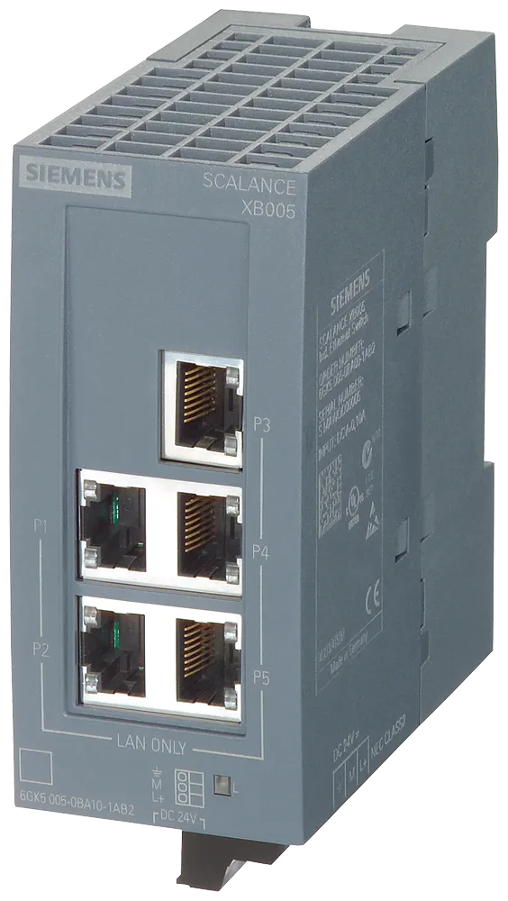 SCALANCE XB005 Industrial Ethernet Switch