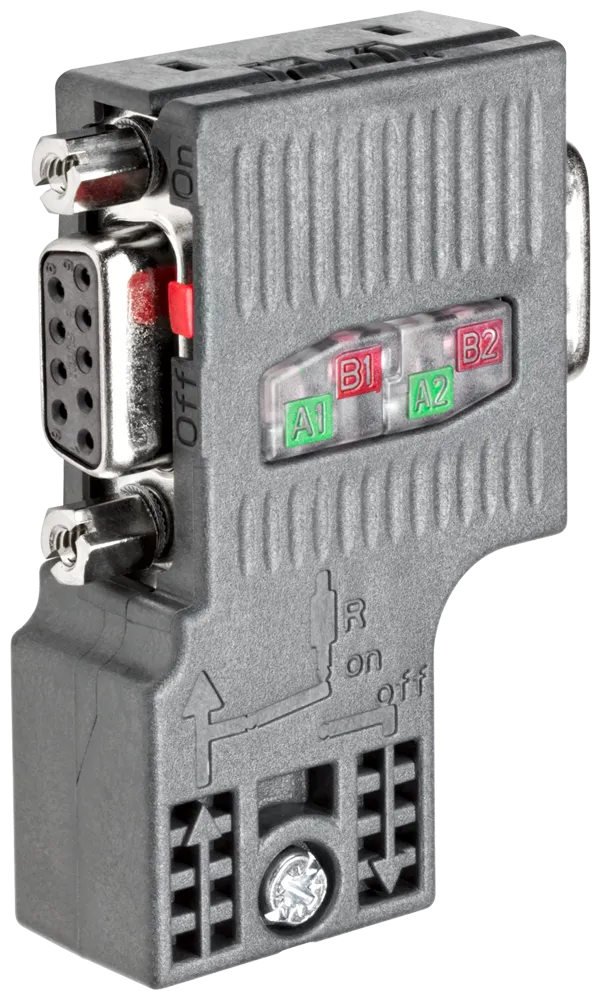 SIMATIC DP PROFIBUS Connection Plug 90°