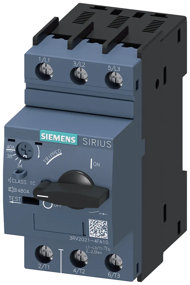 Siemens SIRIUS 3RV2021-4FA10 Motor Protection Circuit Breaker