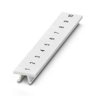 Phoenix Contact ZB6LGS Continuous Numbers 1-10 Marker
