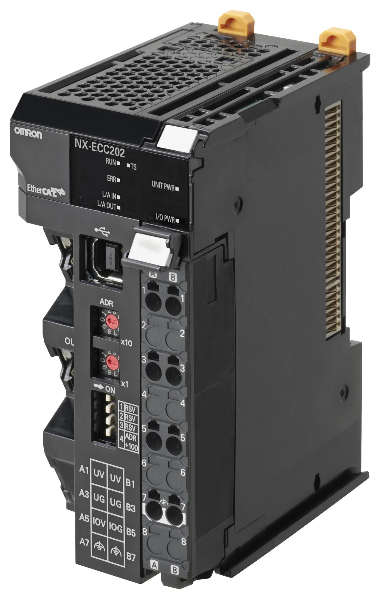 OMRON NX-ECC202 EtherCAT Coupler Unit