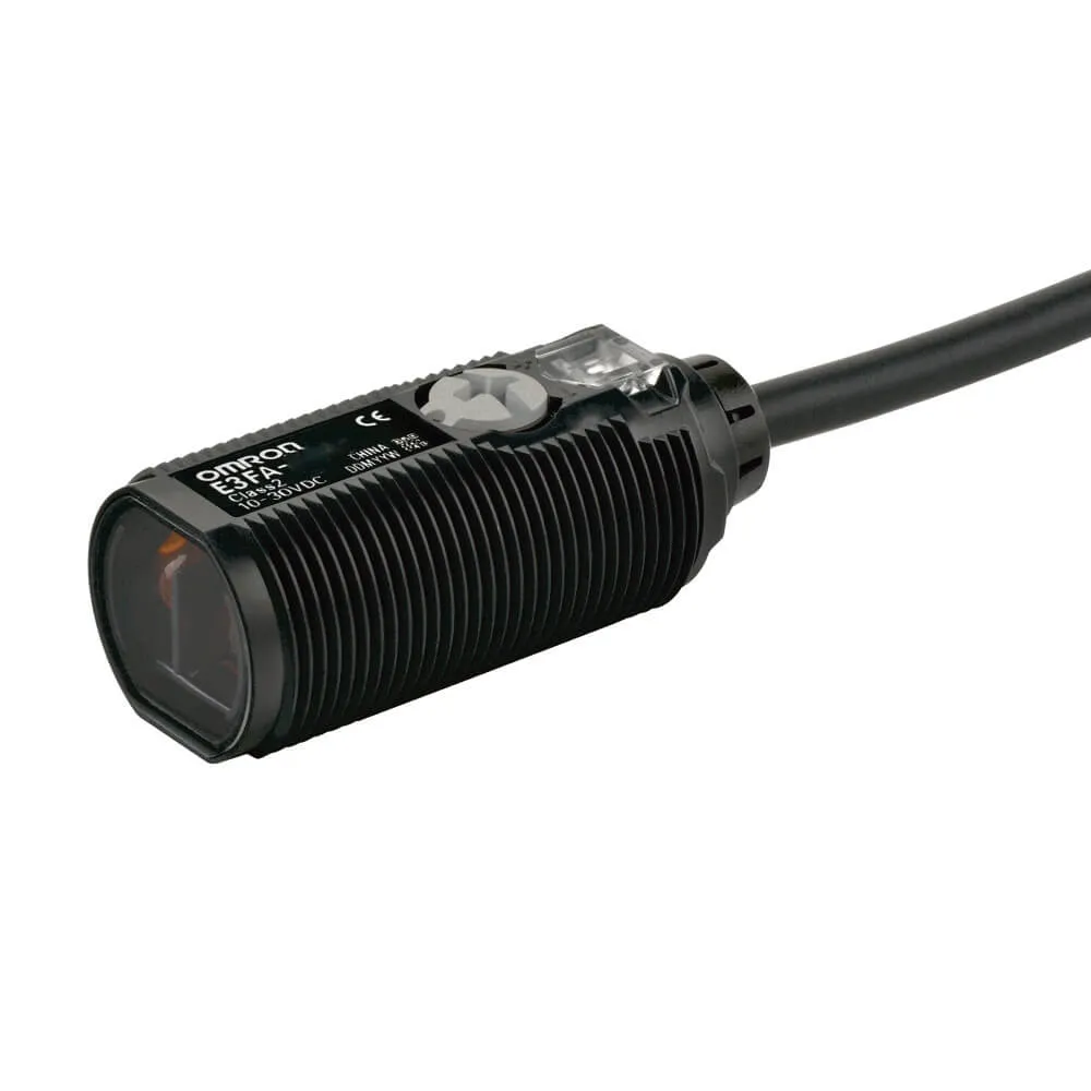 OMRON E3FA-RP11 2M Photoelectric Sensor