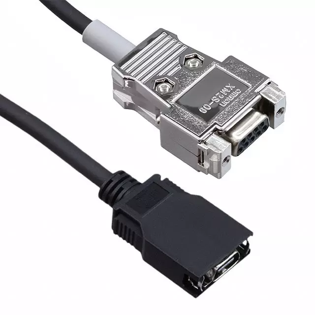 OMRON CS1W-CN118 PLC Programming Cable