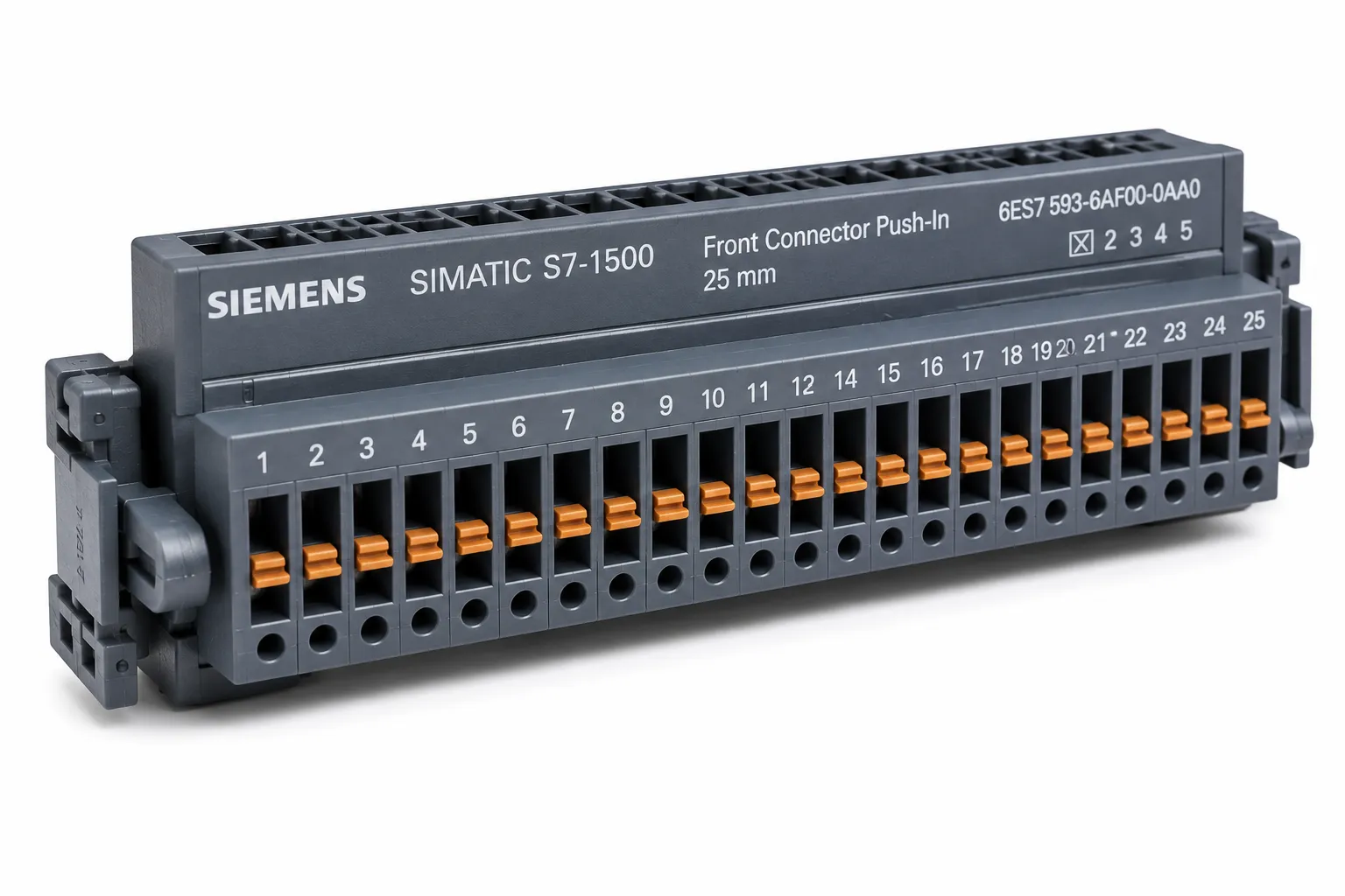 SIMATIC S7-1500 Front Connector Push-In 25 mm