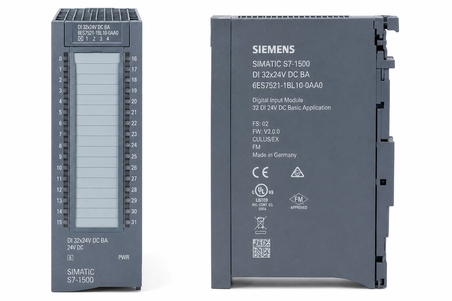 SIMATIC S7-1500 DI 32x24V DC BA Digital Input Module