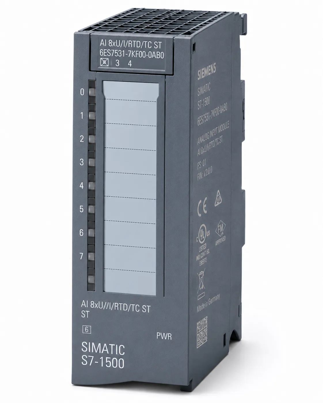 SIMATIC S7-1500 AI 8xU/I/RTD/TC ST Analog Input Module